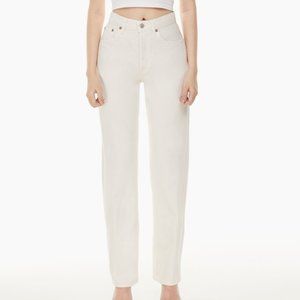 [NWT] AGOLDE LANA MID RISE STRAIGHT IN DRUM